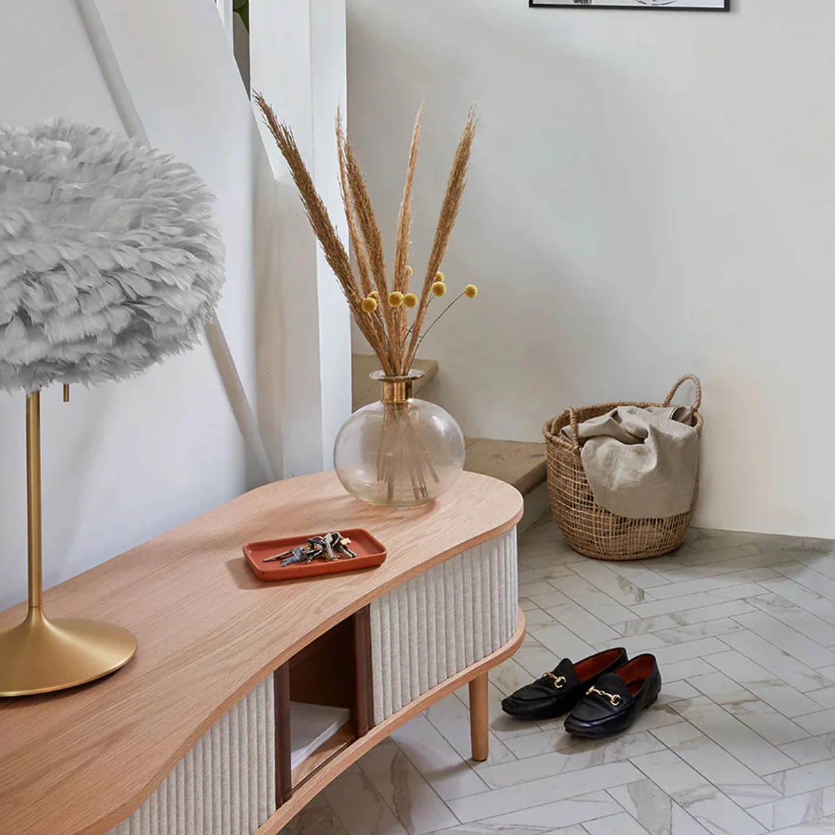 Umage Audacious TV Oak Bench - Image 14