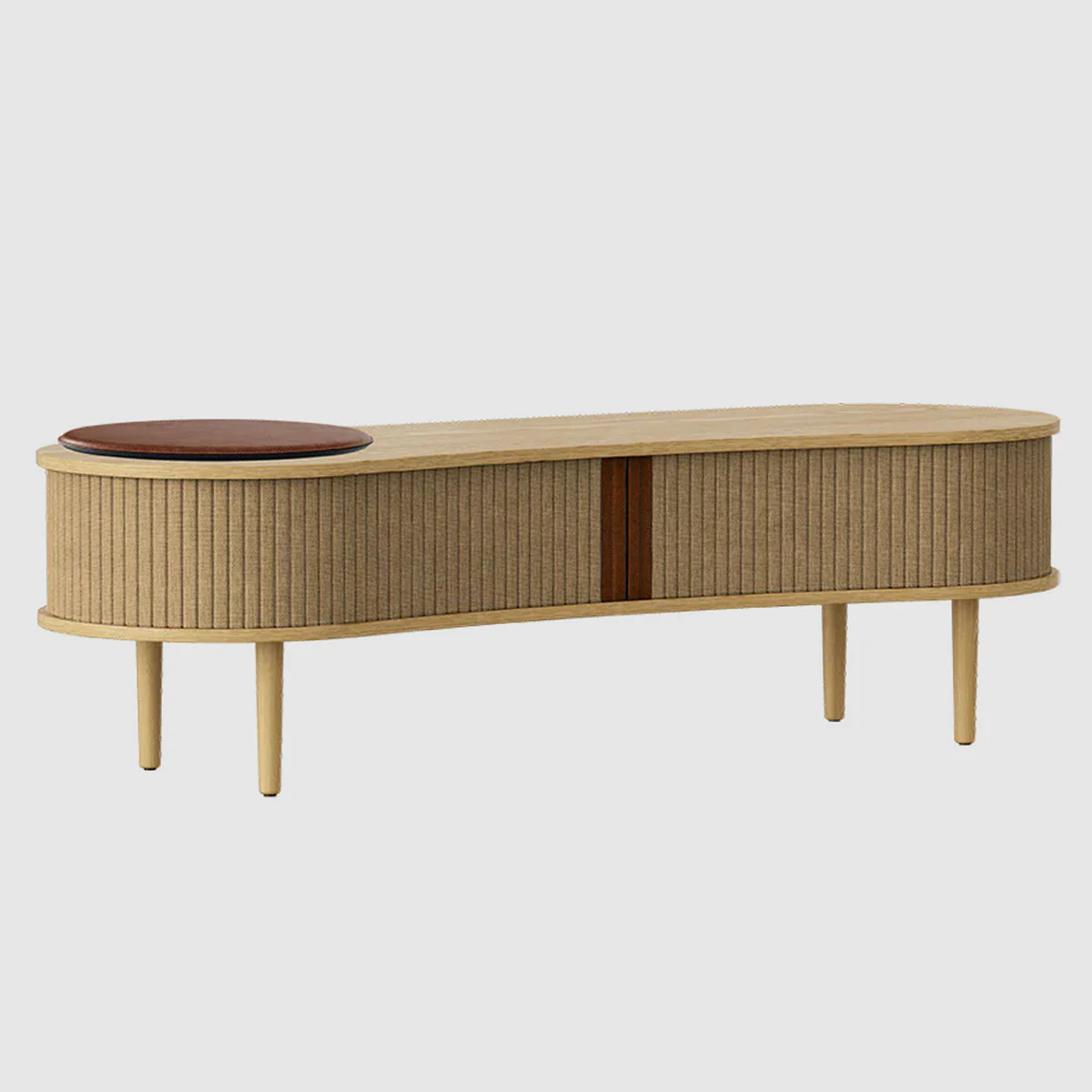 Umage Audacious TV Oak Bench - Image 3