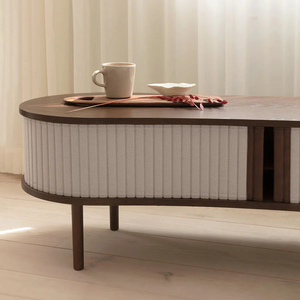 Umage Audacious TV Oak Bench - Image 34