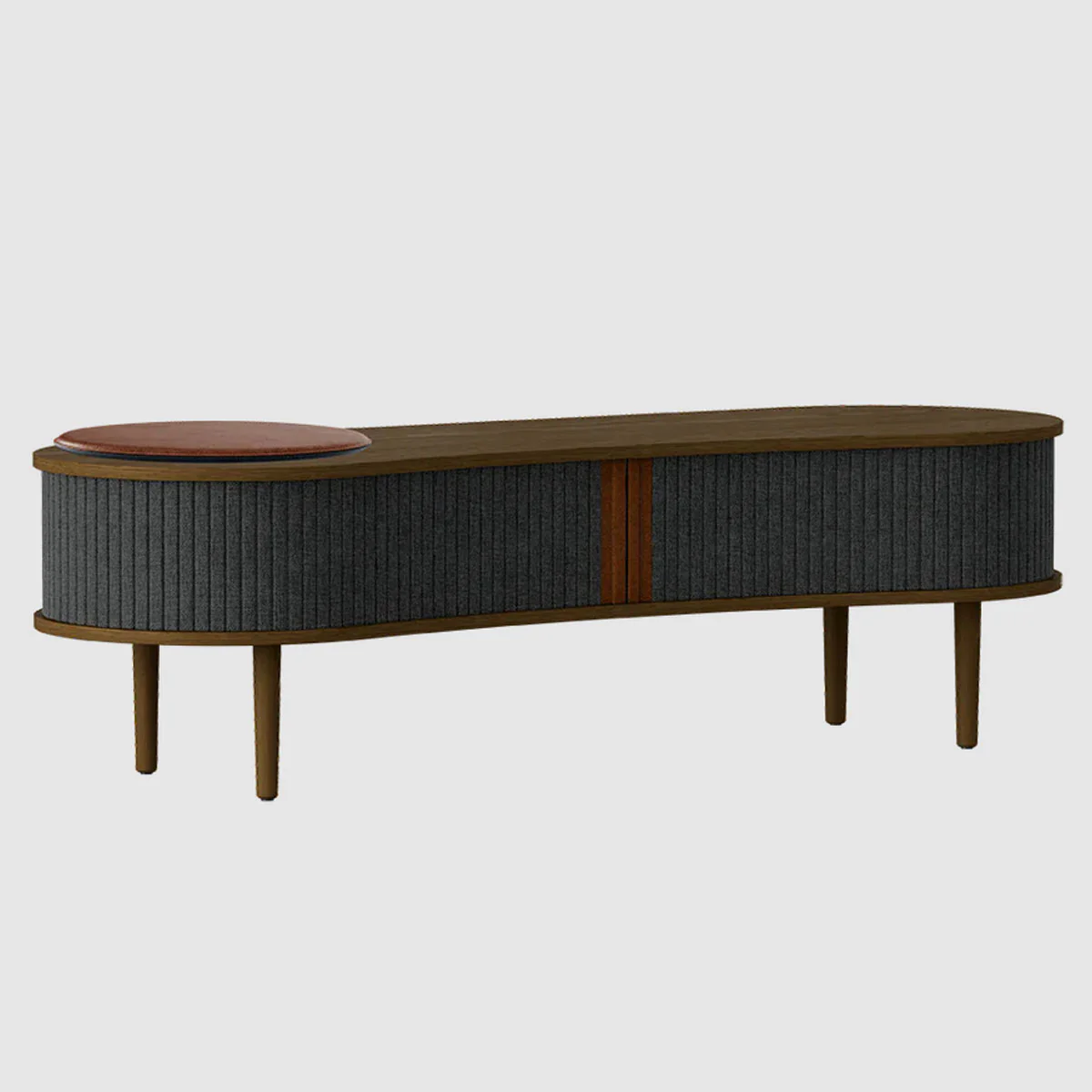 Umage Audacious TV Oak Bench - Image 37
