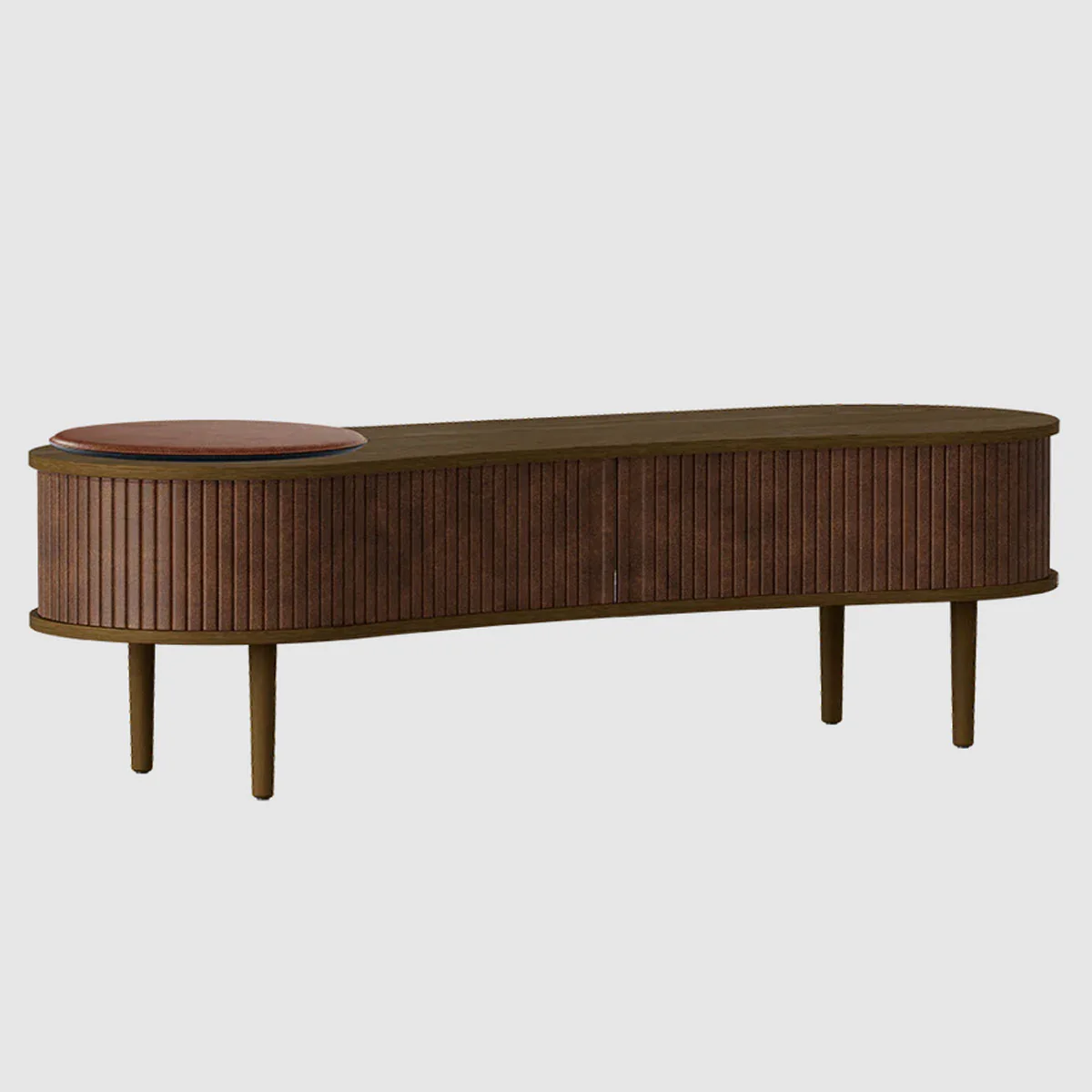 Umage Audacious TV Oak Bench - Image 43