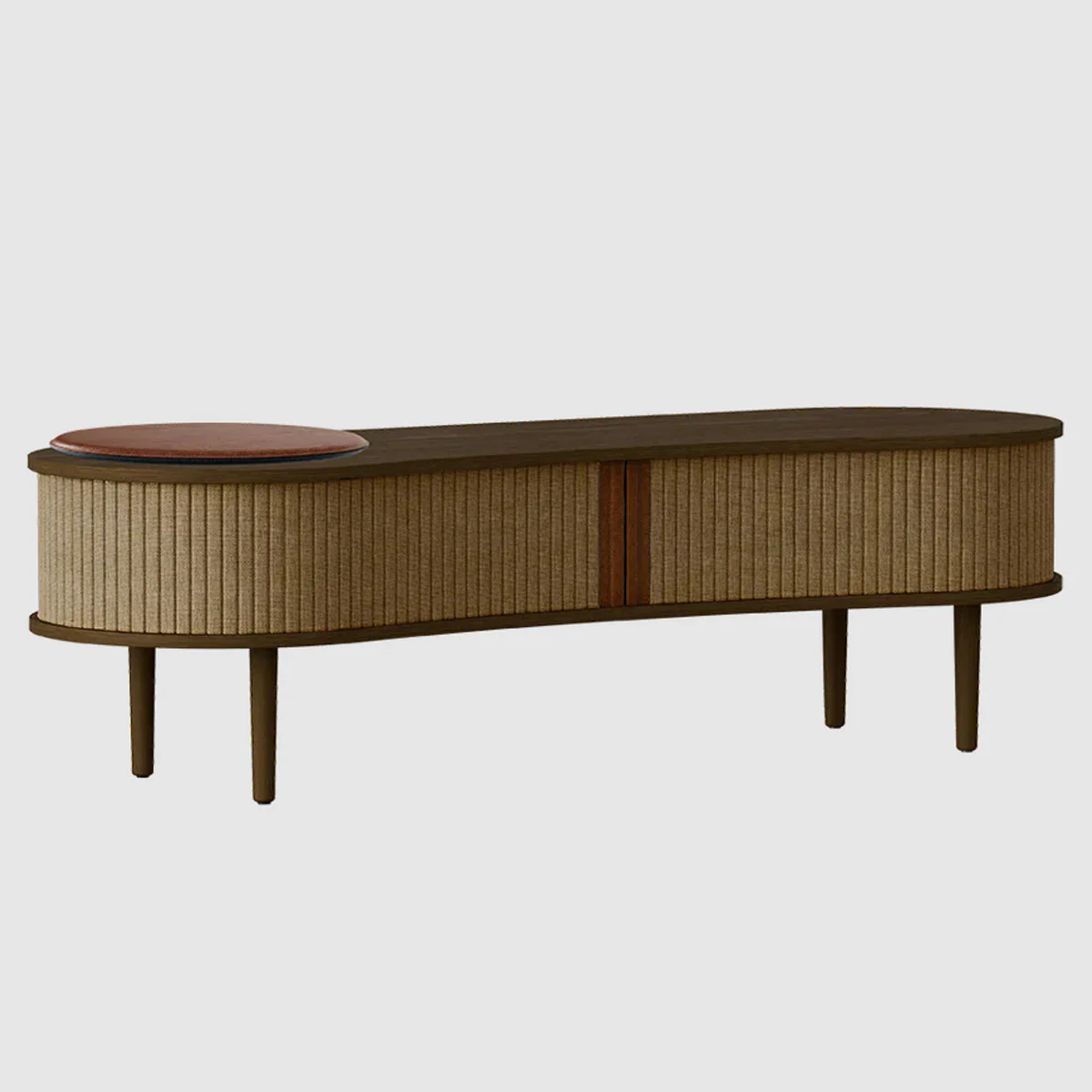 Umage Audacious TV Oak Bench - Image 49