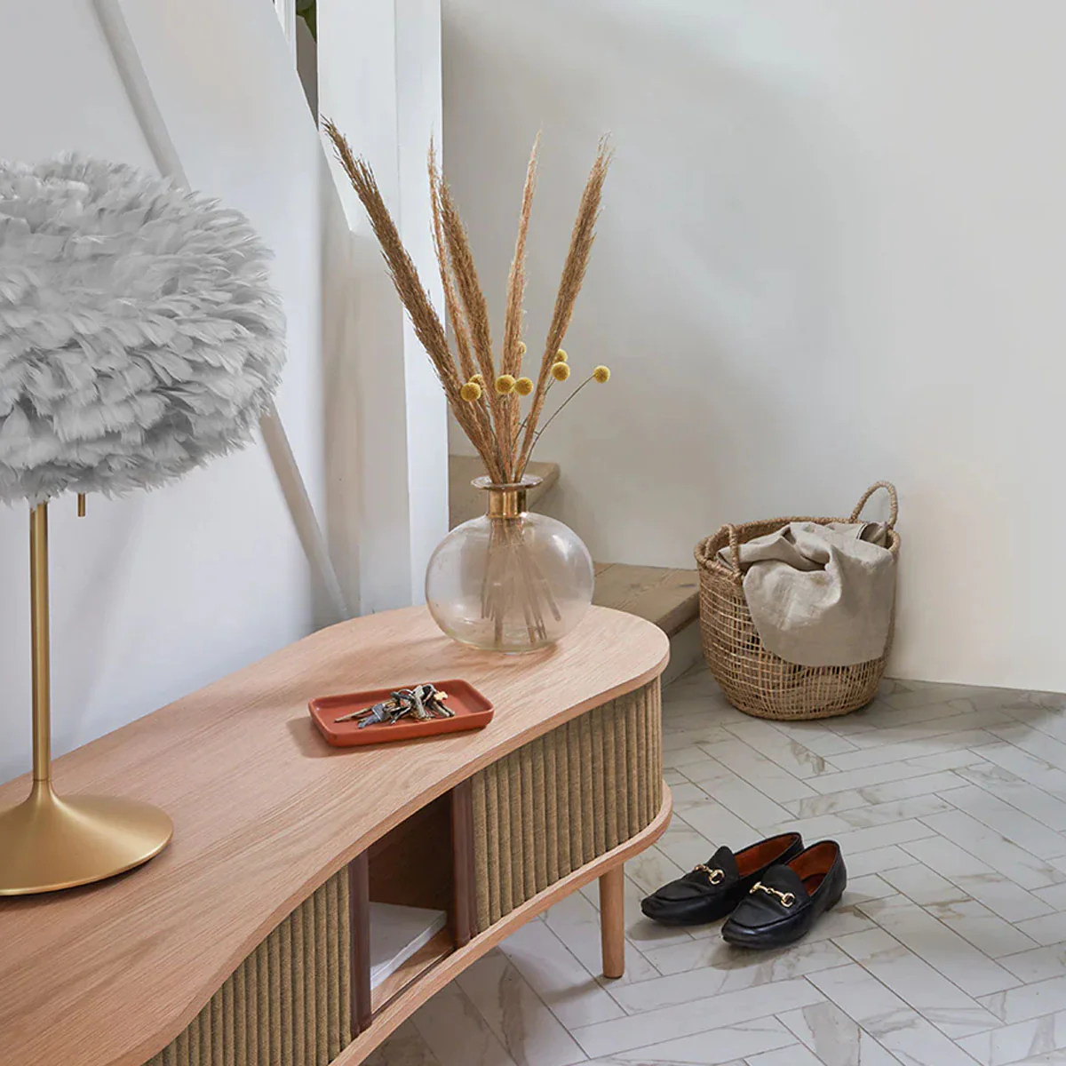 Umage Audacious TV Oak Bench - Image 53