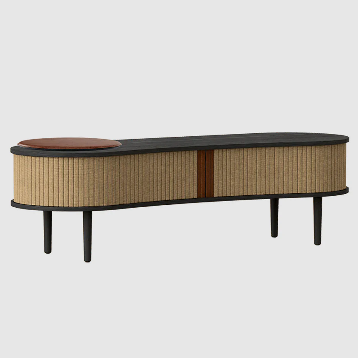 Umage Audacious TV Oak Bench - Image 66