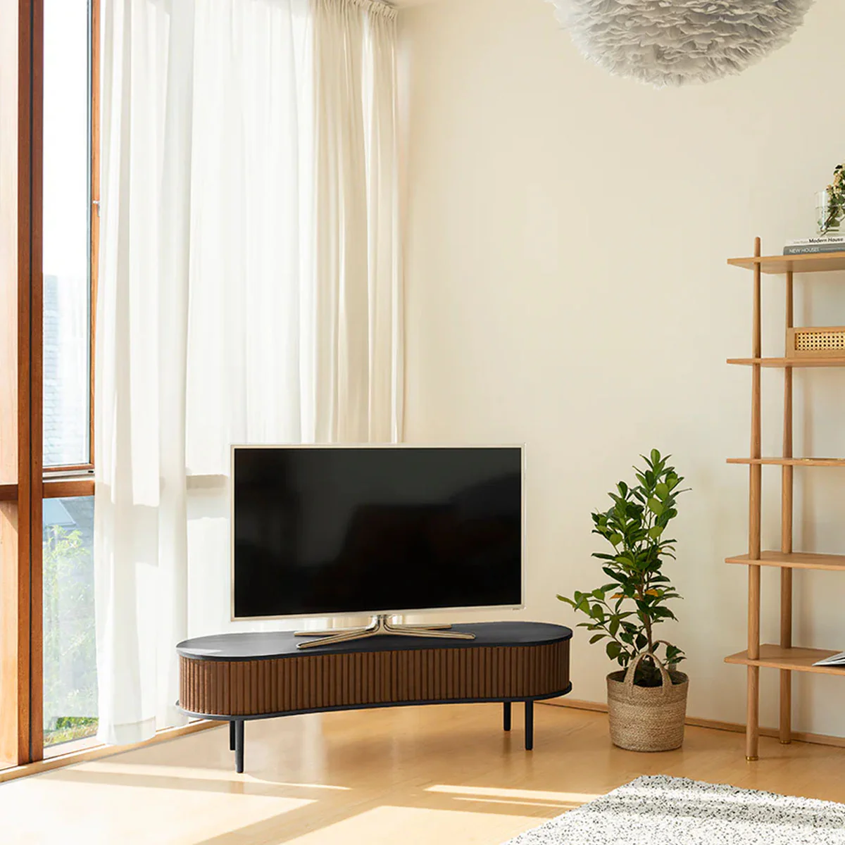 Umage Audacious TV Oak Bench - Image 76