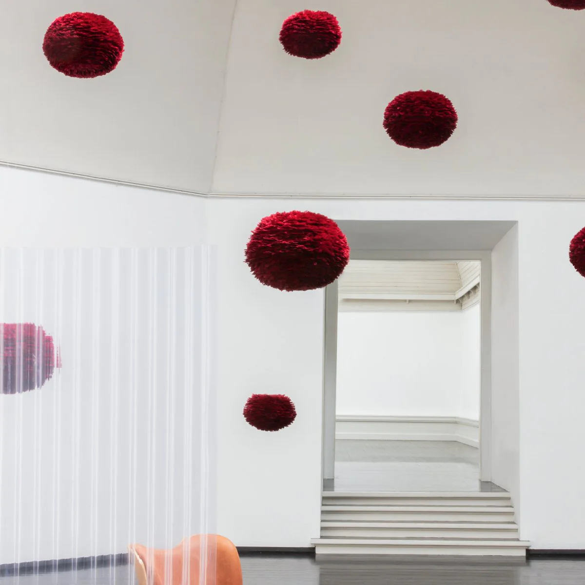 Umage Eos Lampshade In Red - Image 4