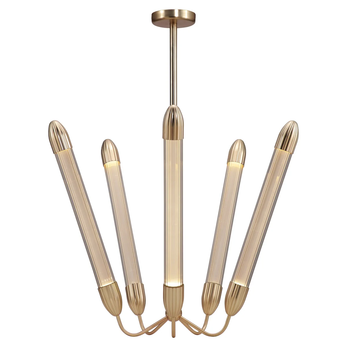 Umage Lemon Squeeze Long Ceiling Lamp In Plated Brass - Image 2