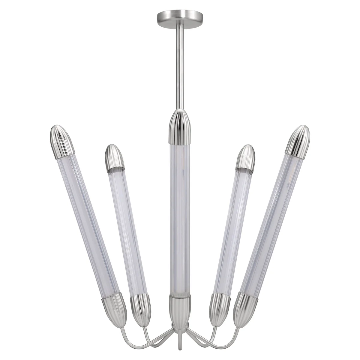 Umage Lemon Squeeze Long Ceiling Lamp In Polished Steel