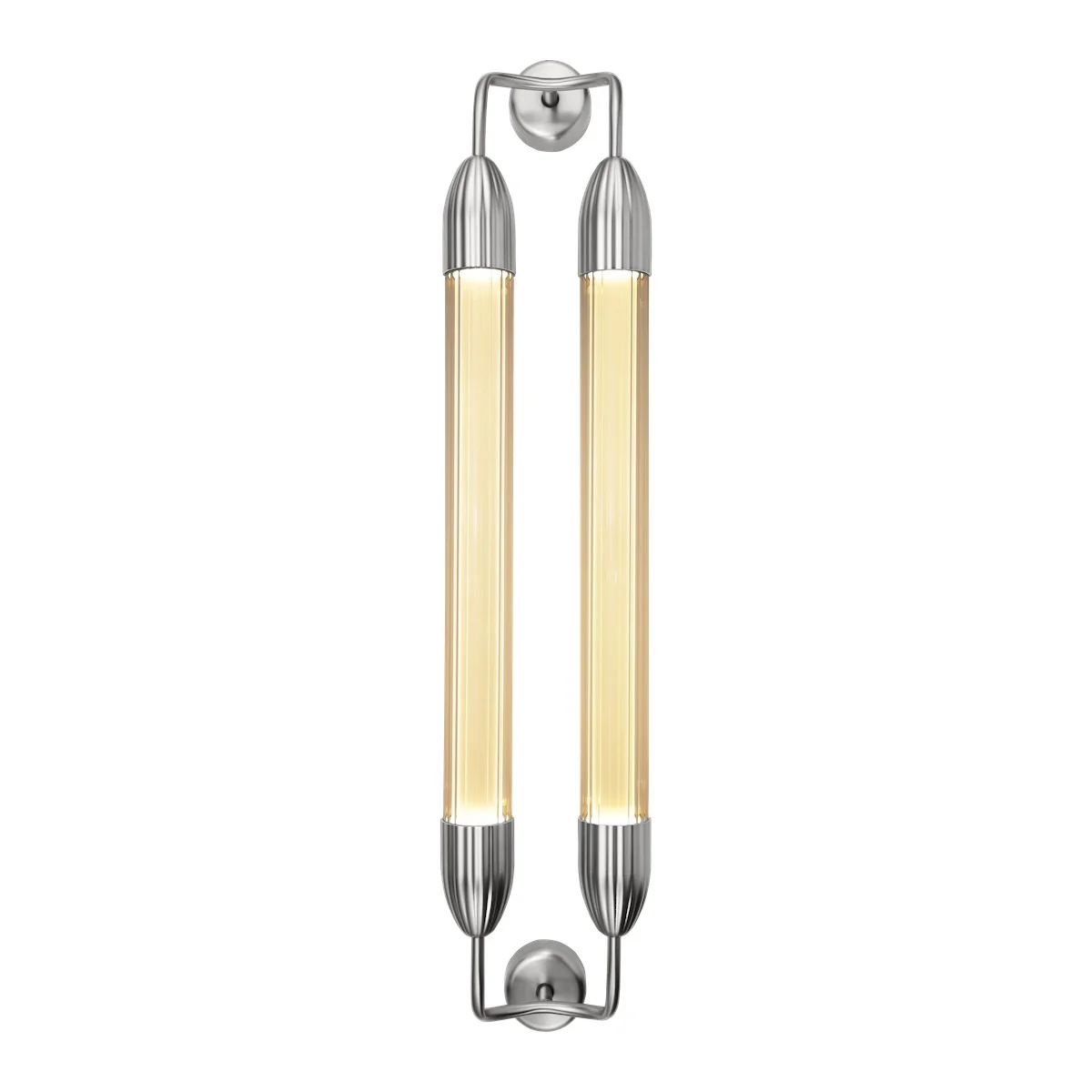 Umage Lemon Squeeze Long Double Wall Lamp In Polished Steel - Image 2