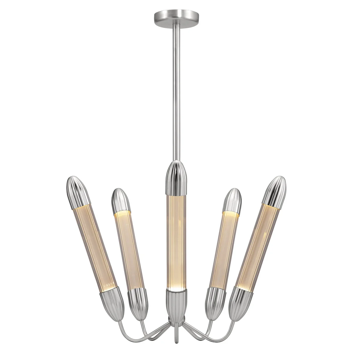 Umage Lemon Squeeze Short Ceiling Lamp In Polished Steel - Image 2