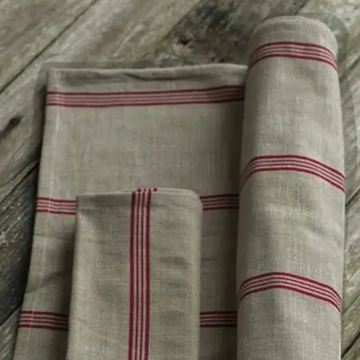 Vagabond Cotton Red Striped Runner - Image 2