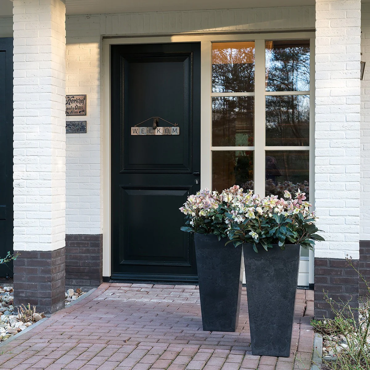 Ivyline Ella Black Planter - Image 2