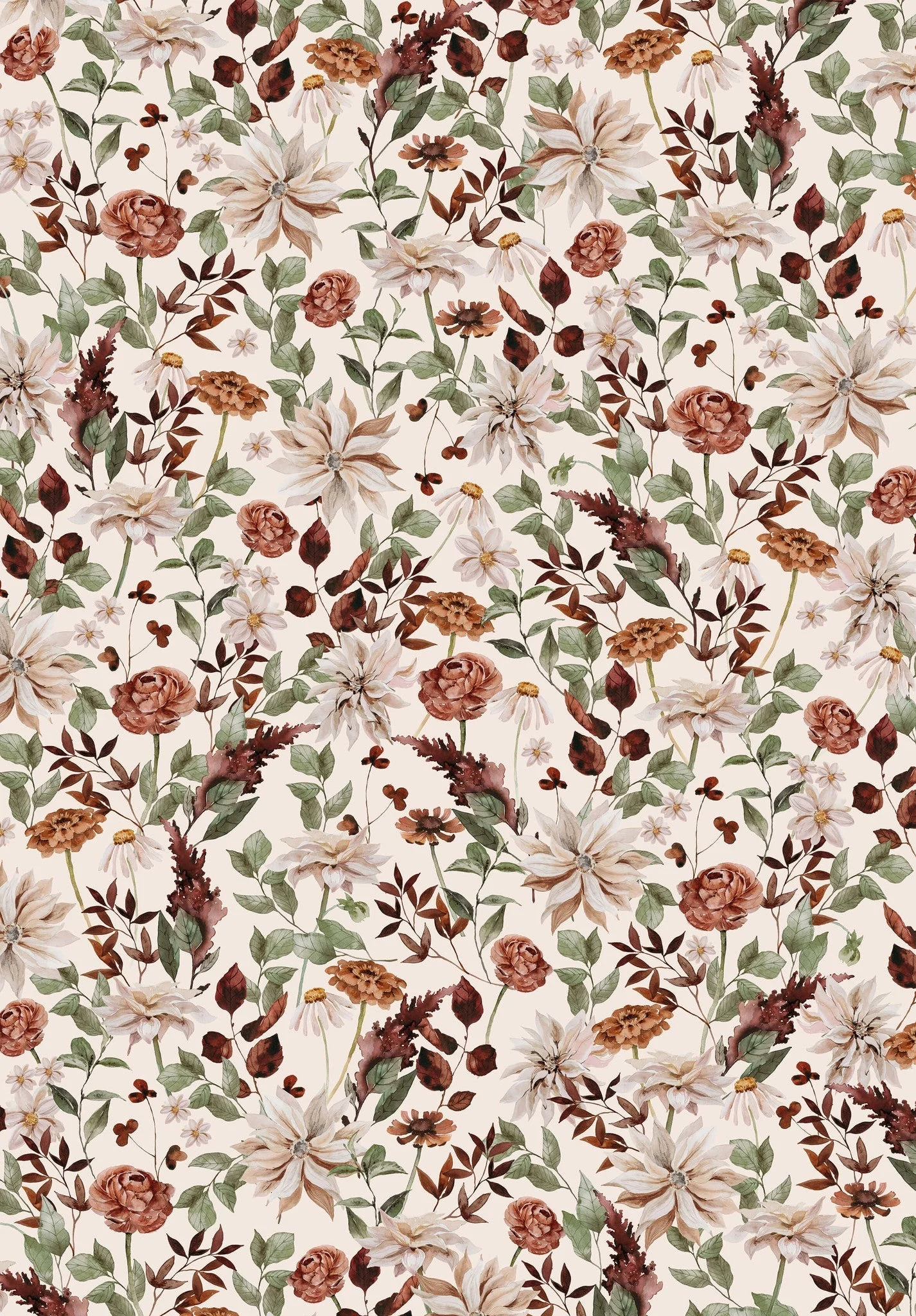 Creative Lab Amsterdam Vintage Bouquet Wallpaper Mural
