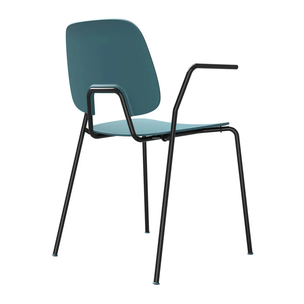 Wehlers R.U.M. Armrest Chair In Blue - Image 3