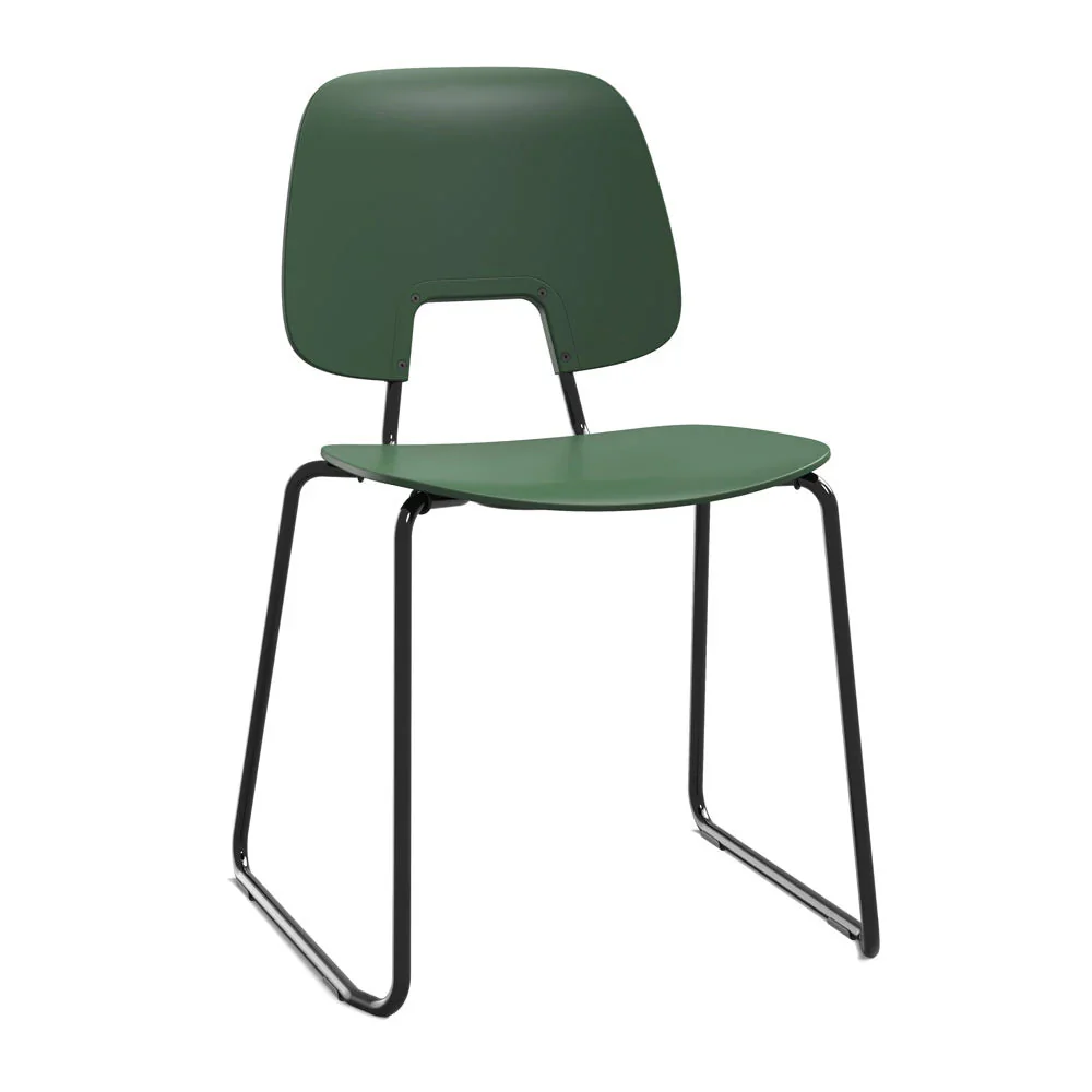 Wehlers R.U.M. Sledge Chair - Fisherman's Green