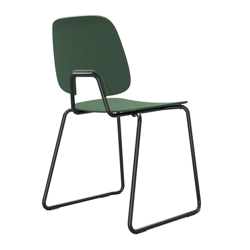 Wehlers R.U.M. Sledge Chair - Fisherman's Green - Image 3
