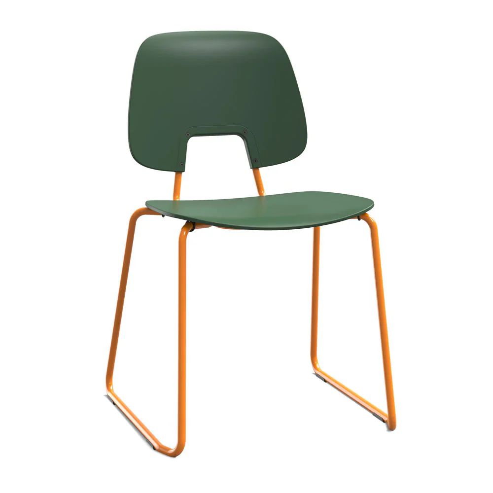 Wehlers R.U.M. Sledge Chair - Fisherman's Green - Image 4
