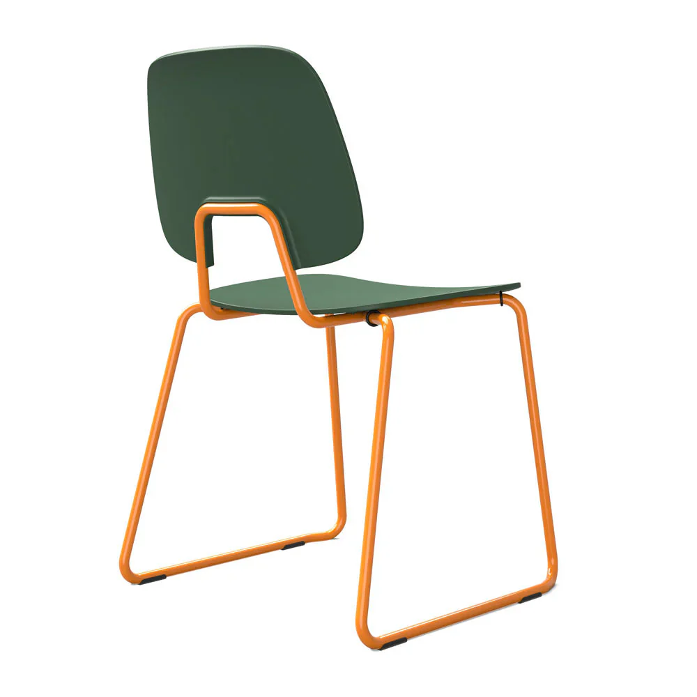 Wehlers R.U.M. Sledge Chair - Fisherman's Green - Image 6