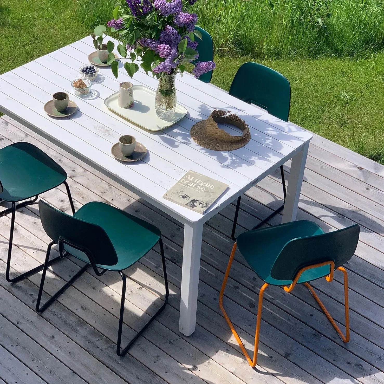 Wehlers R.U.M. Sledge Chair - Fisherman's Green - Image 7