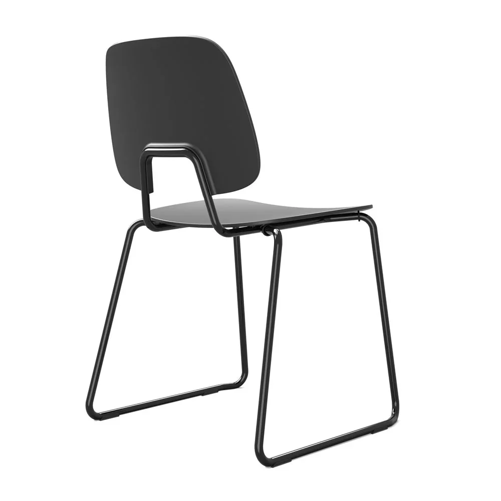 Wehlers R.U.M. Sledge Chair - Keyboard Black - Image 3
