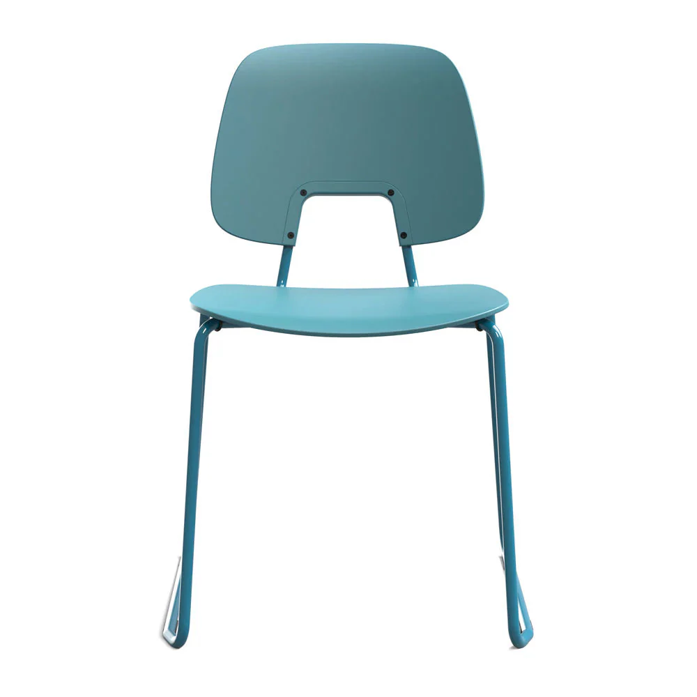 Wehlers R.U.M. Sledge Chair  In Blue - Image 6