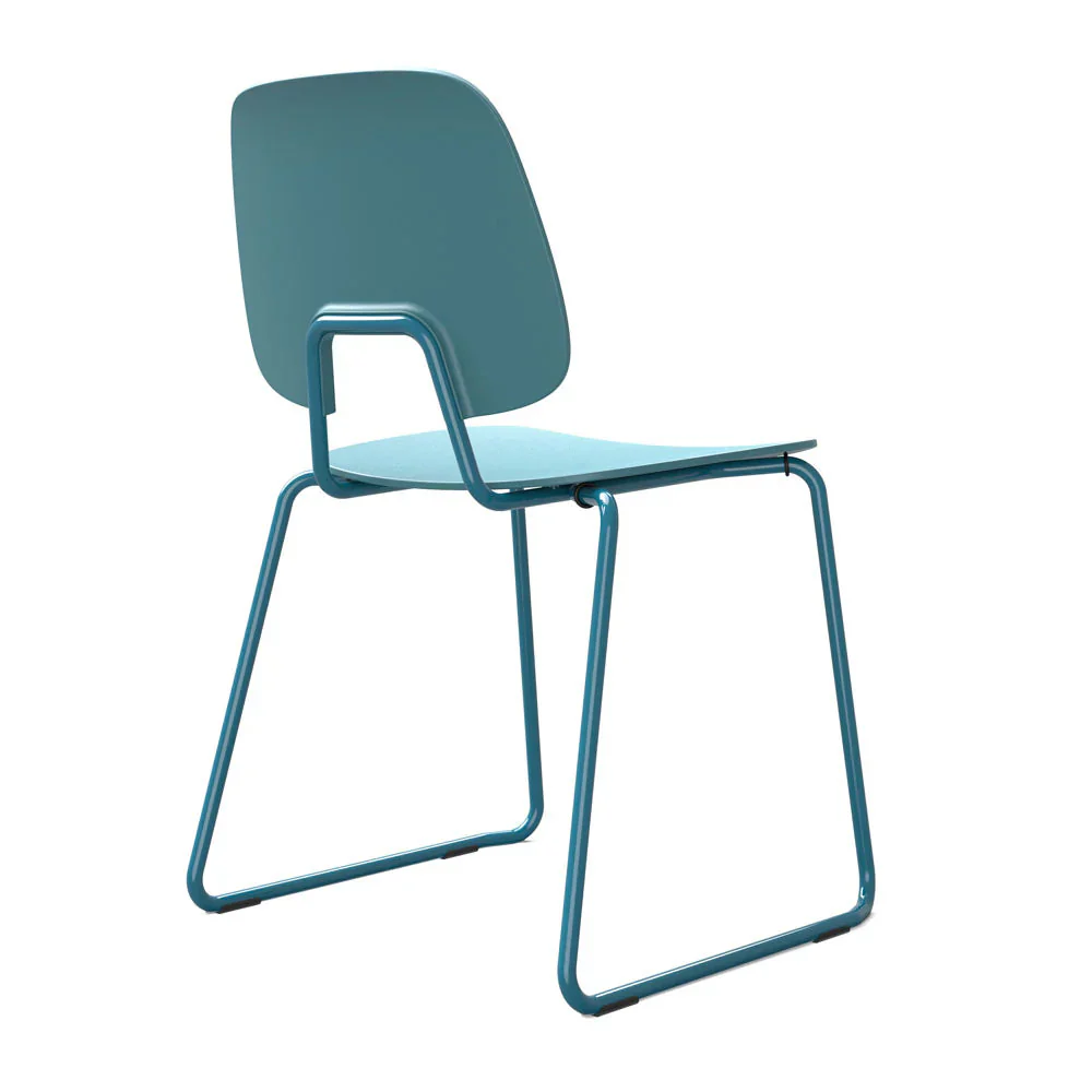 Wehlers R.U.M. Sledge Chair  In Blue - Image 8