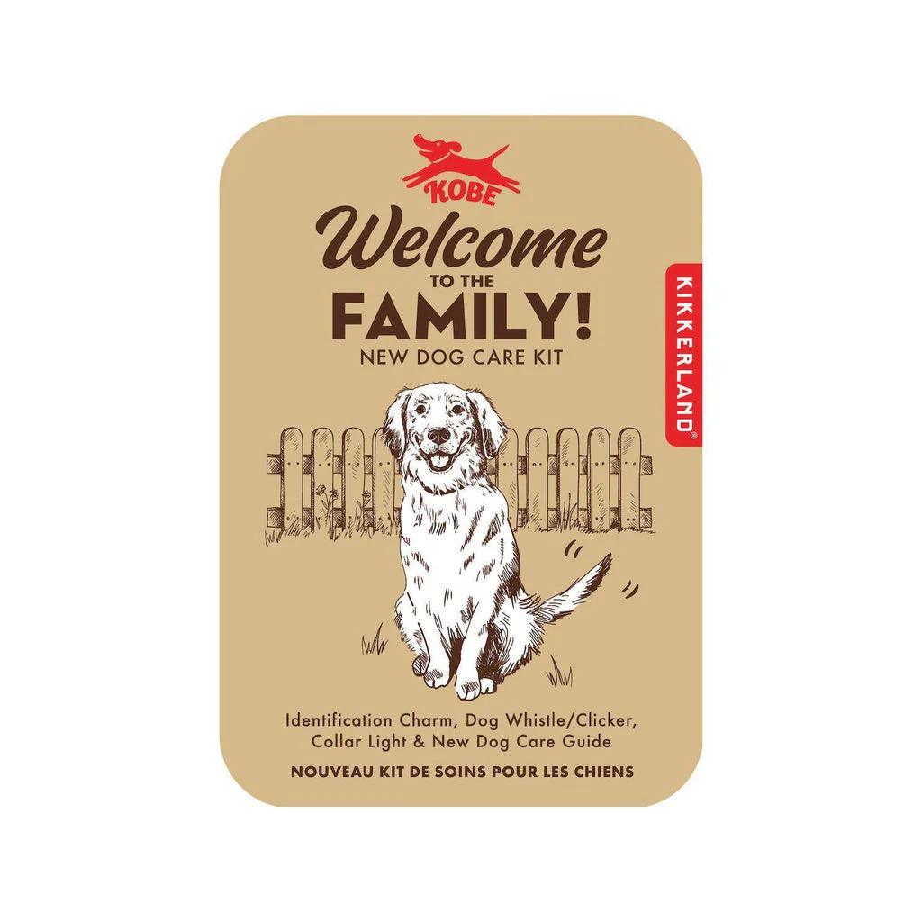 Kikkerland Welcome To The Family Dog Kit - Image 3