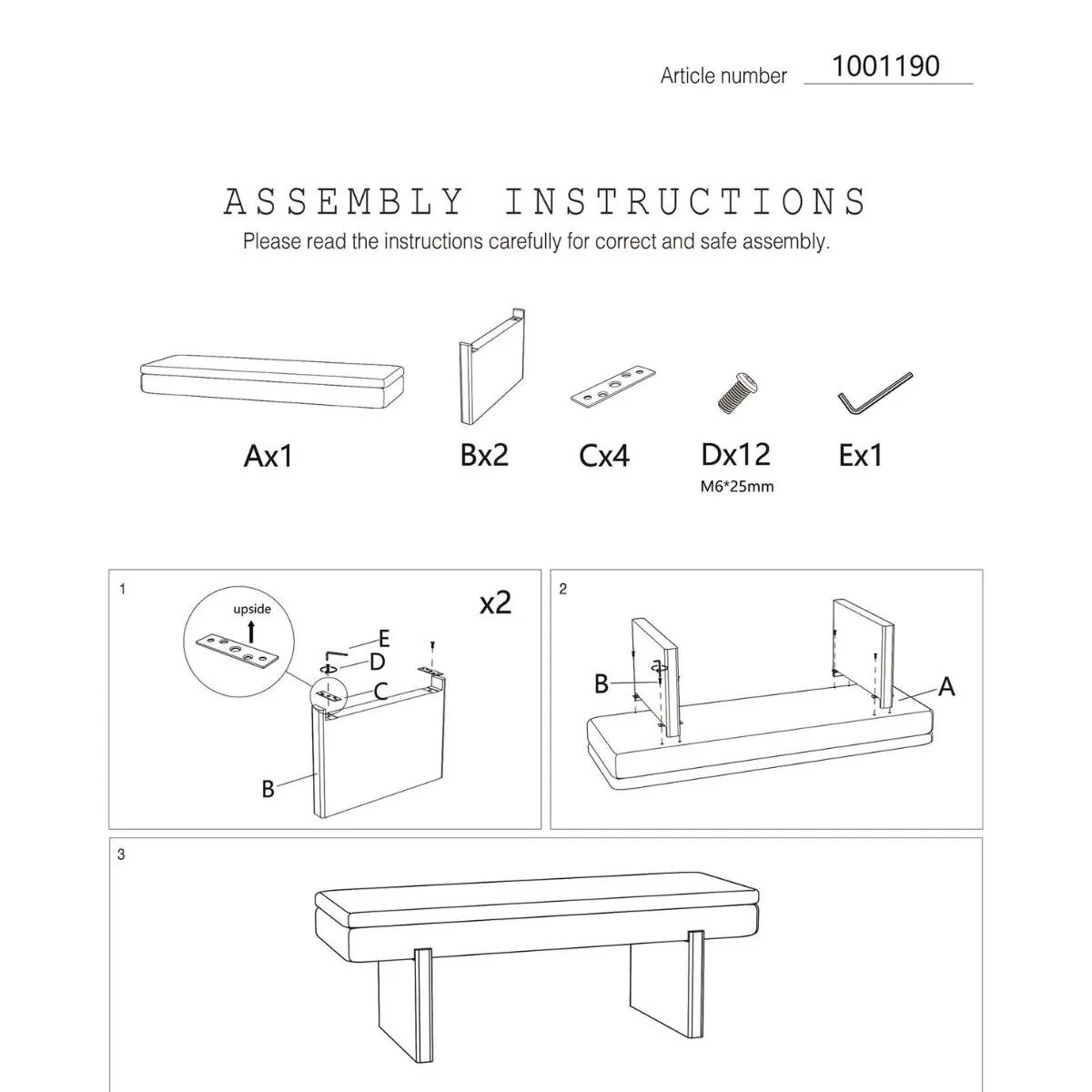 White Label Living Bench Jappo - Image 7
