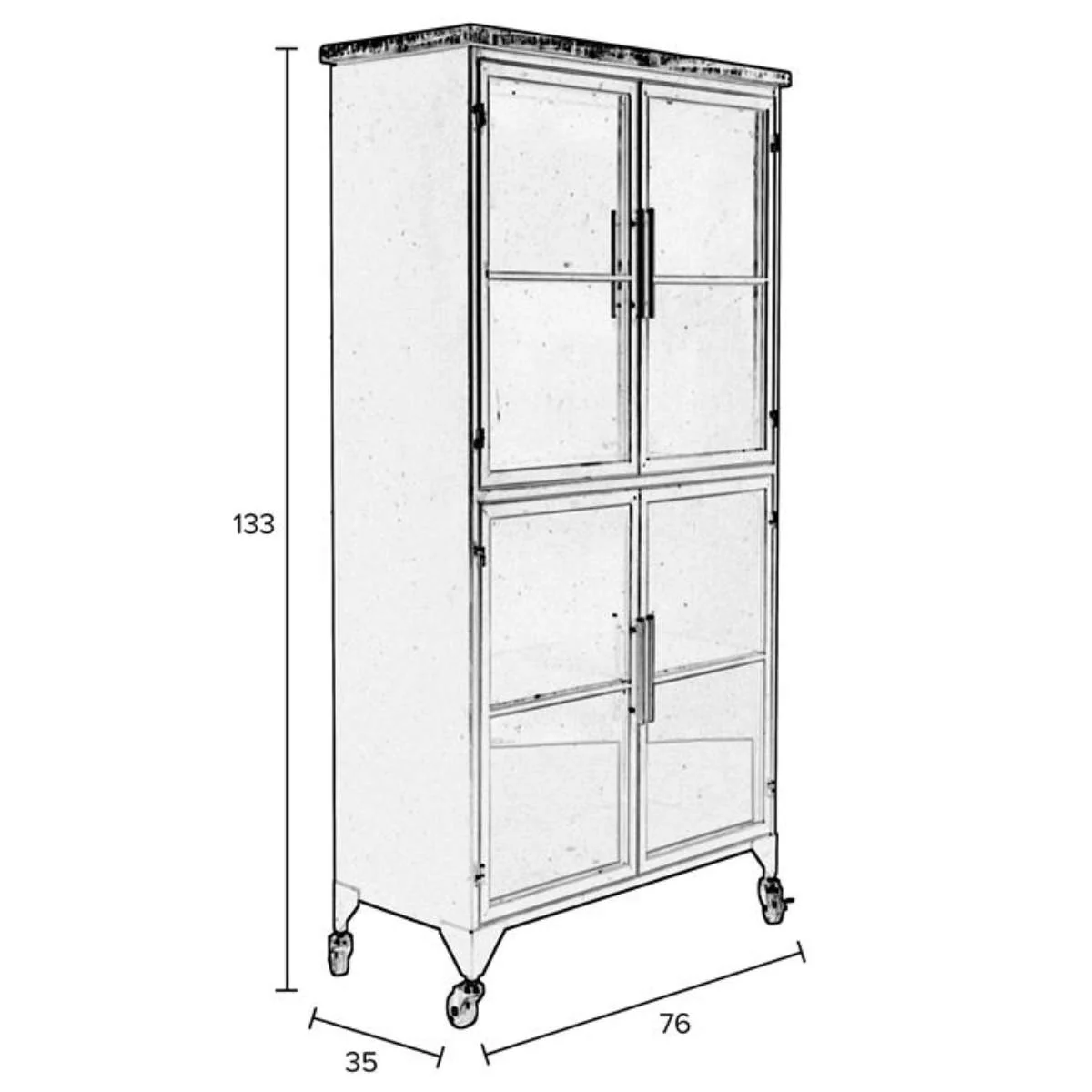 White Label Living Cabinet Ferre - Image 25