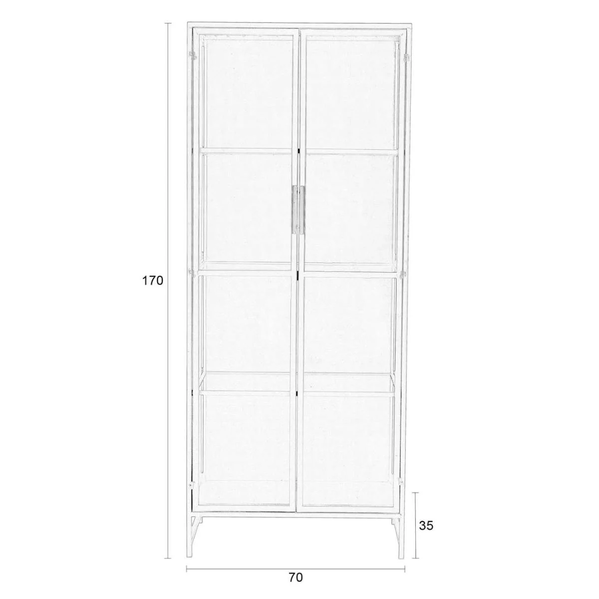 White Label Living Cabinet Rob Large - Image 7