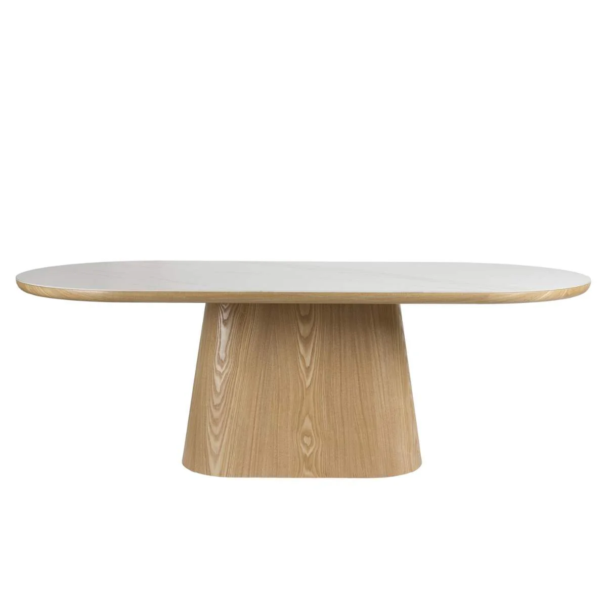 White Label Living Dining Table Almira Oval 180