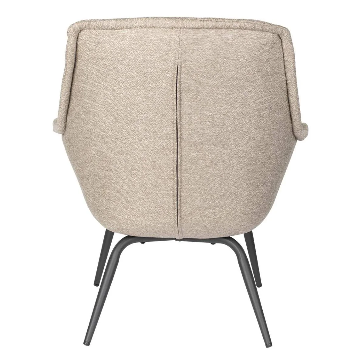 White Label Living Lounge Chair Comfortable Thomas Brown - Image 5
