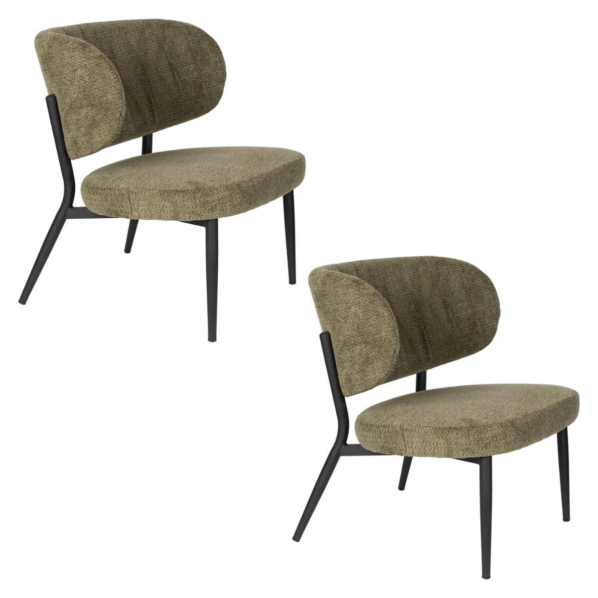 White Label Living Lounge Chair Sanne - Image 18
