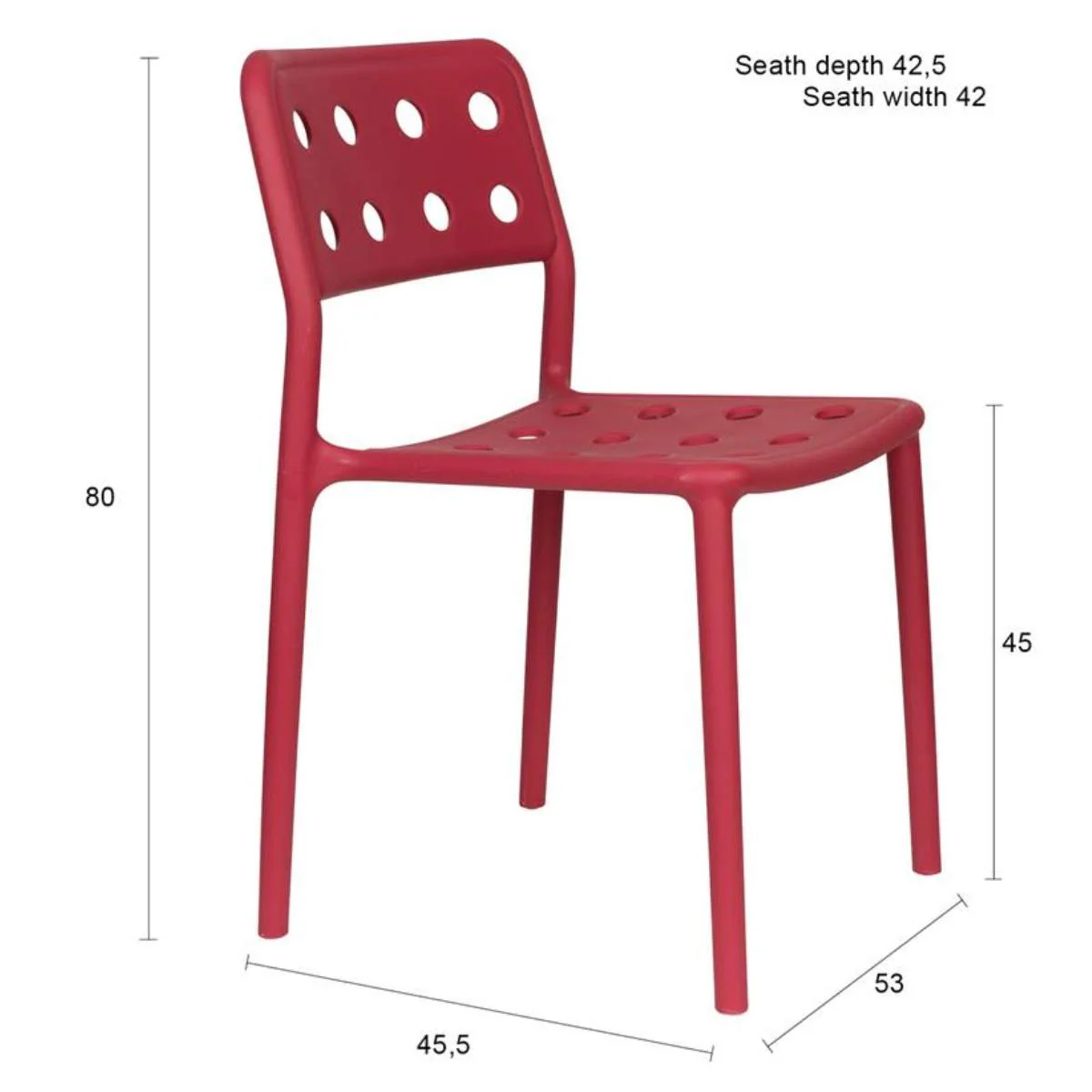 White Label Living Outdoor Chair Serra - Image 34