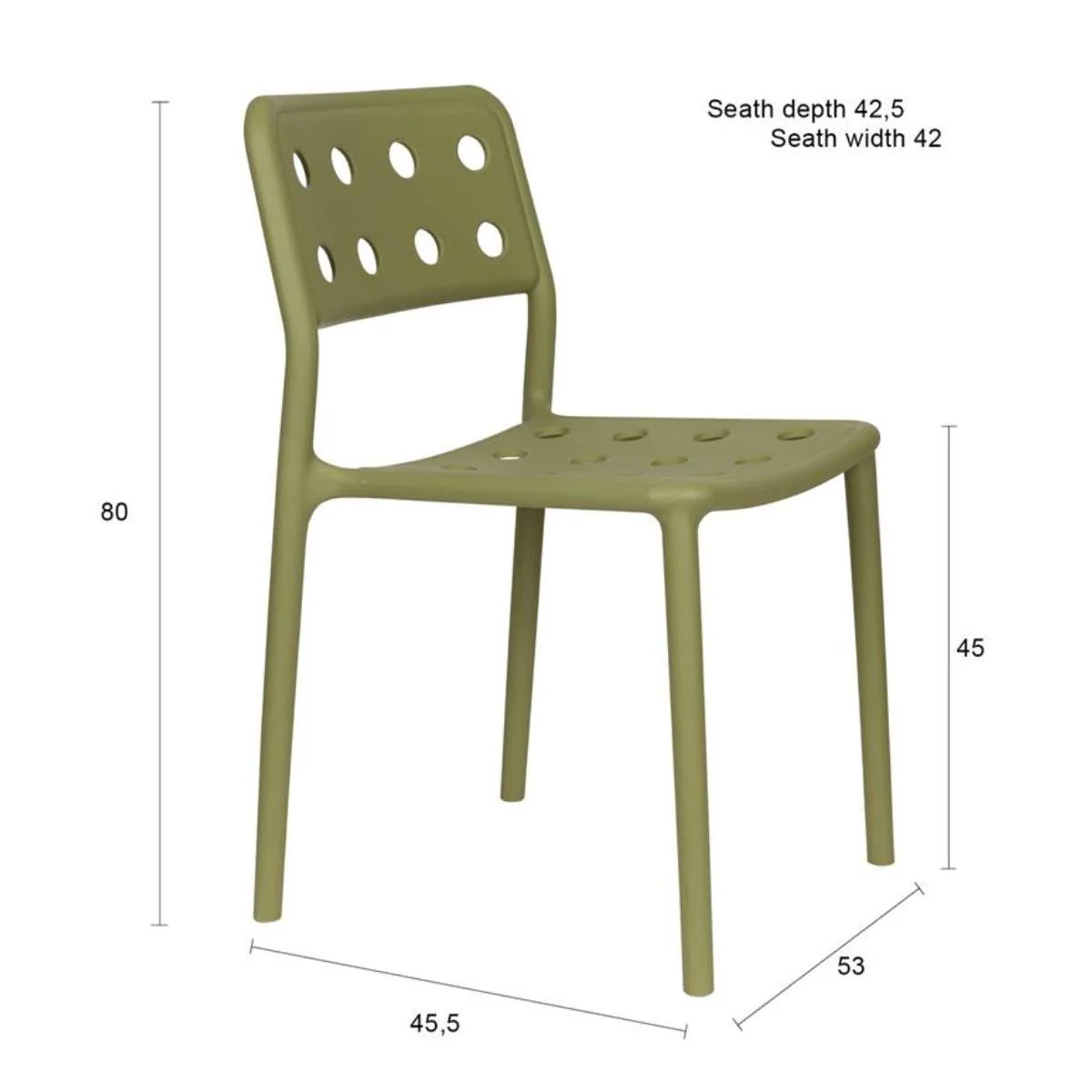 White Label Living Outdoor Chair Serra - Image 42