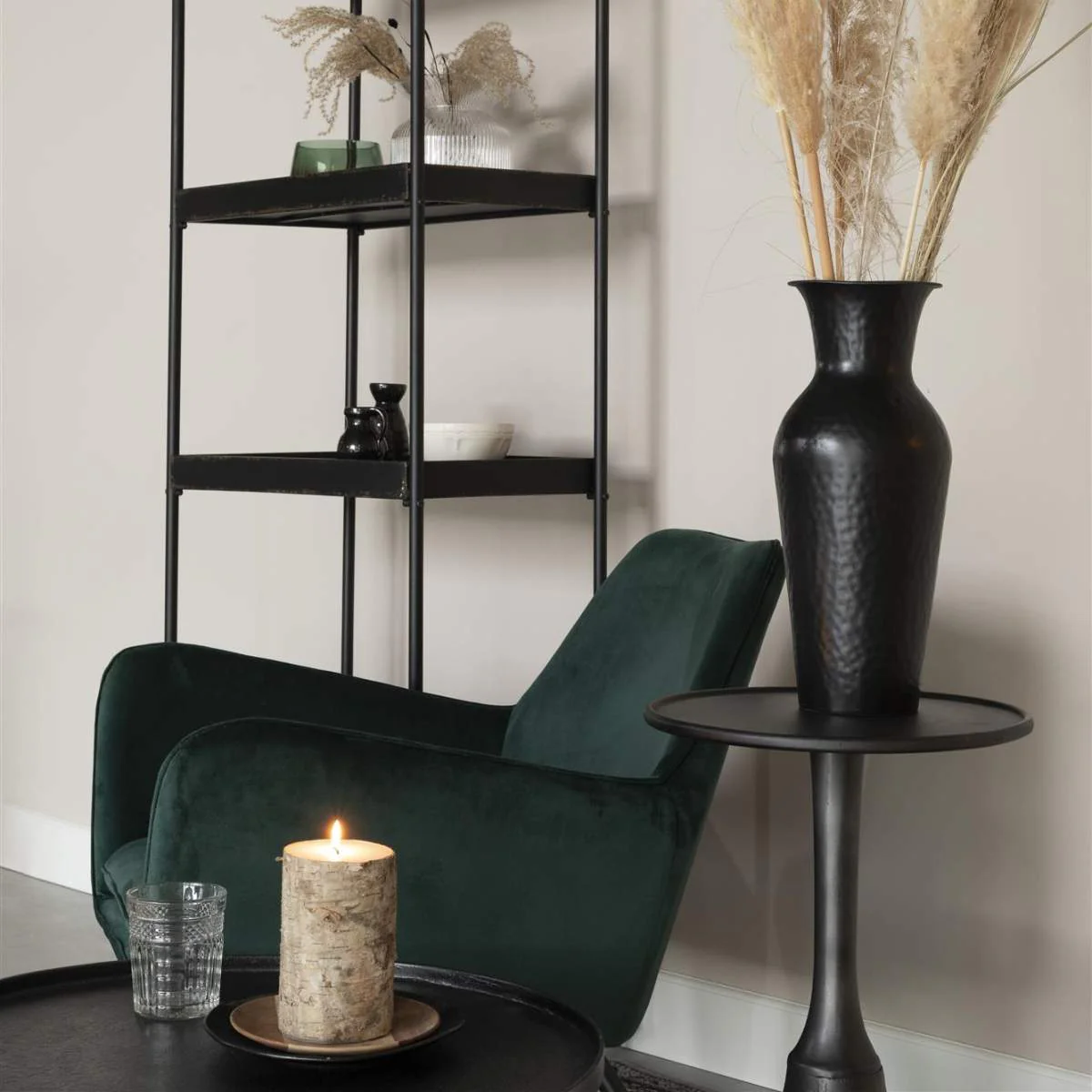 White Label Living Side Table Noah Antique - Image 15