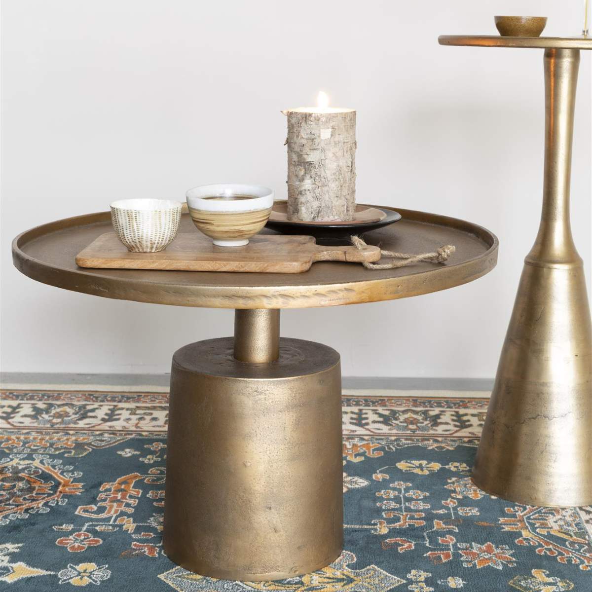 White Label Living Side Table Noah Antique - Image 18