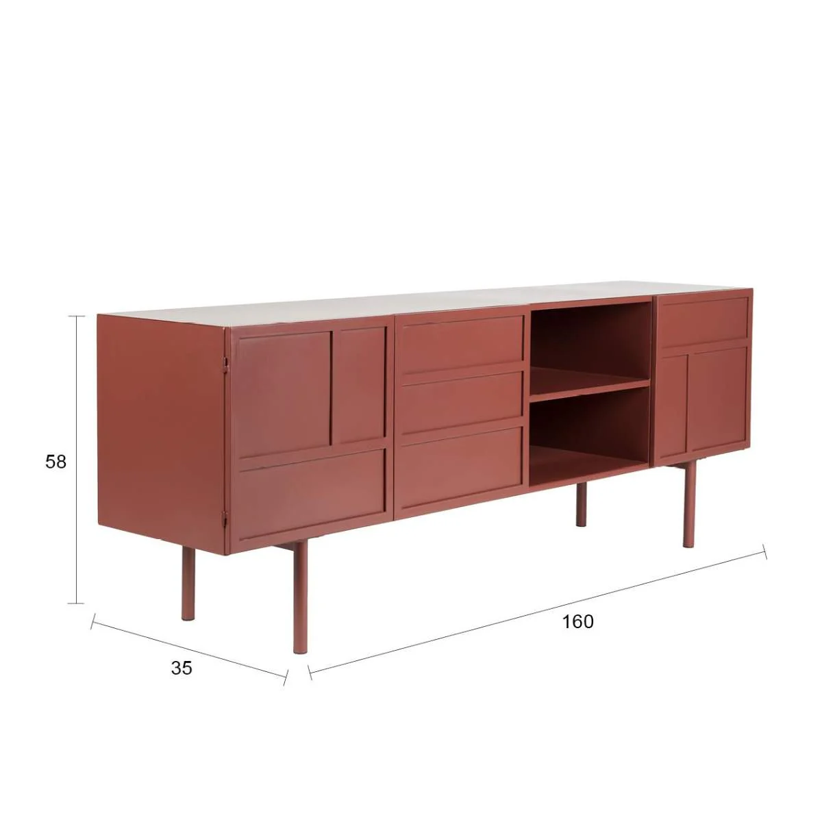 White Label Living Sideboard Davis - Image 8