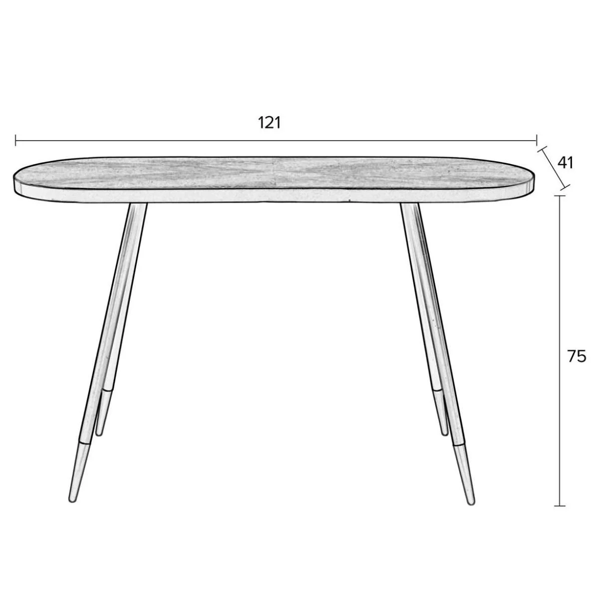 White Label Living Table Denise - Image 13