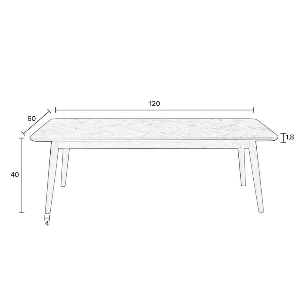 White Label Living Table Fabio - Image 39