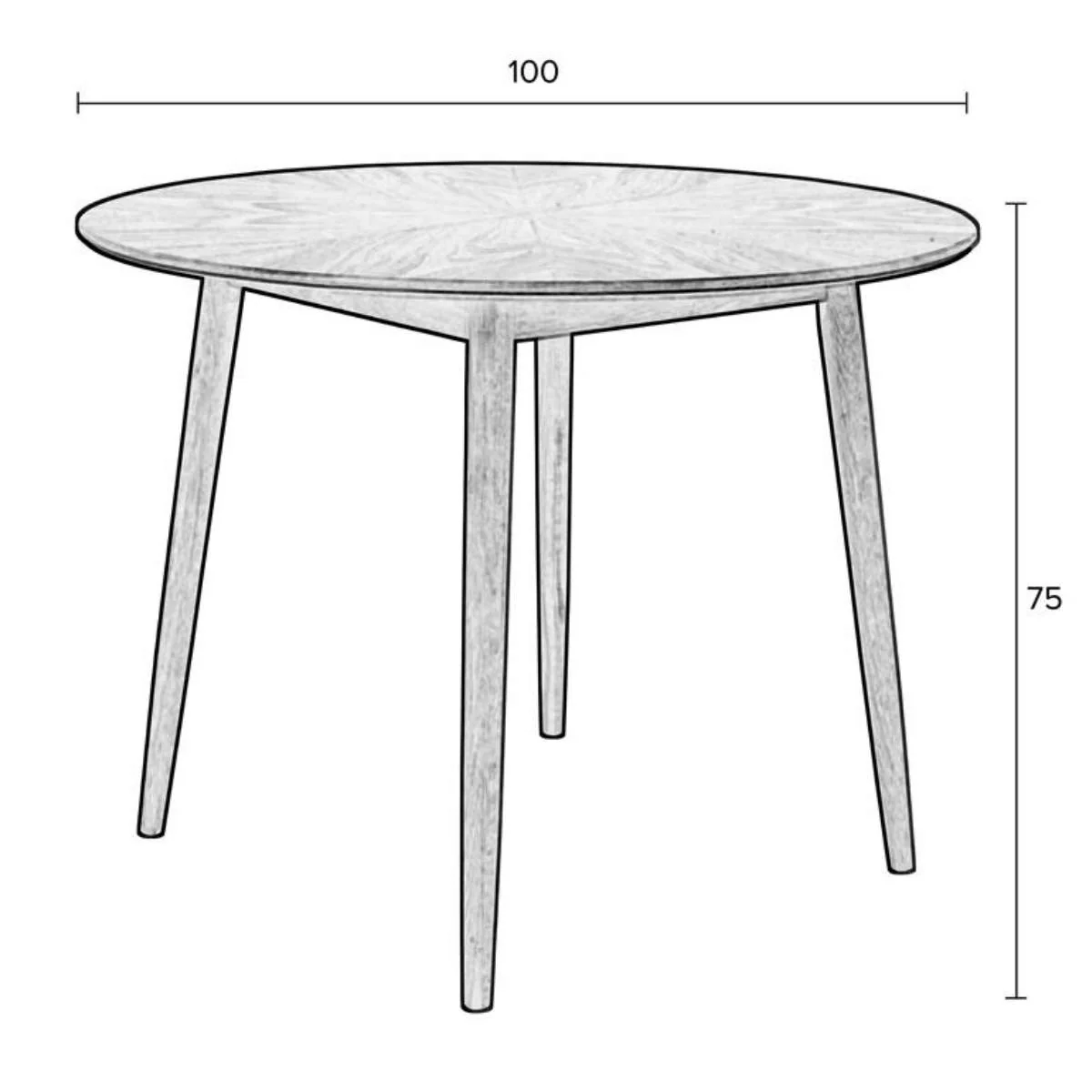 White Label Living Table Fabio - Image 72