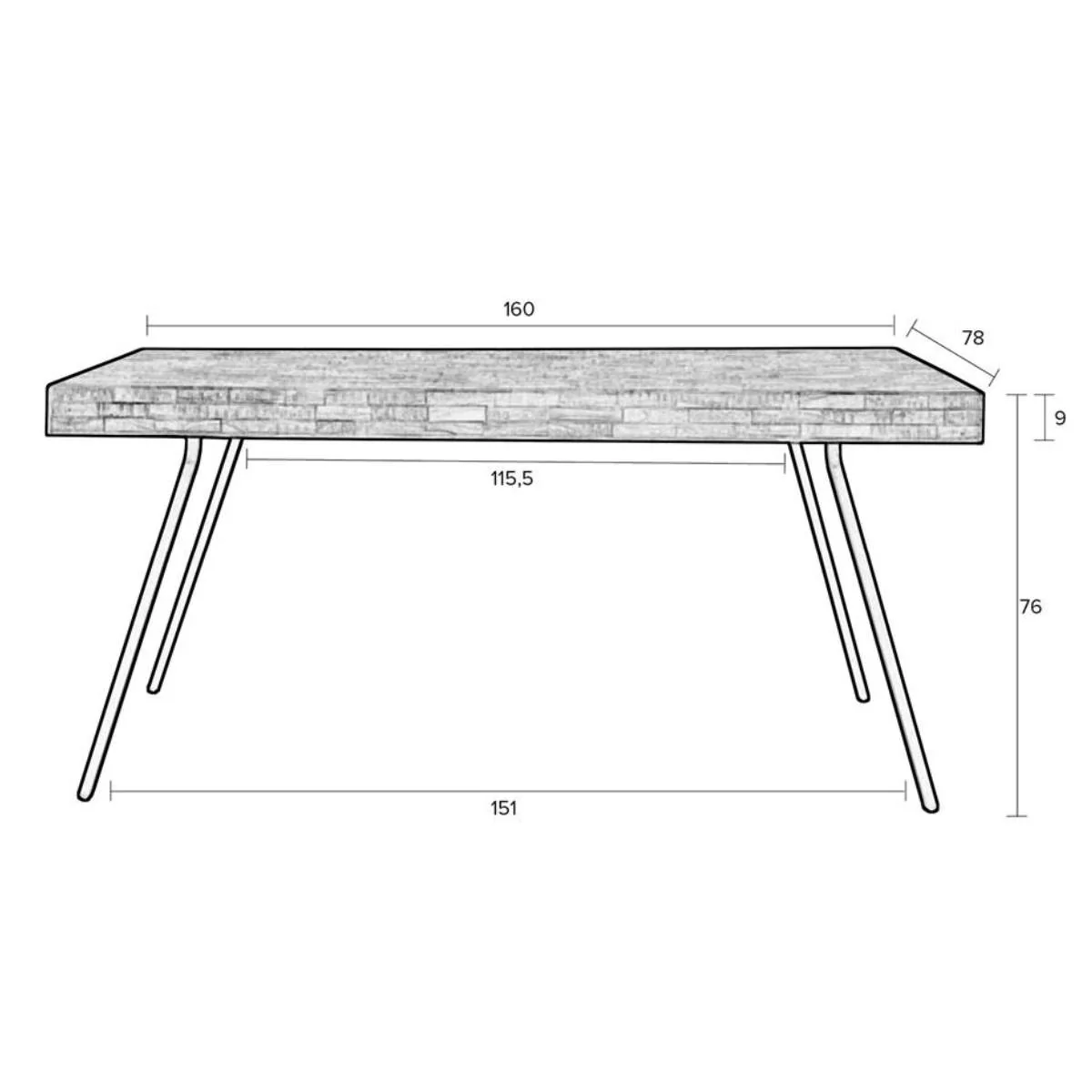 White Label Living Table Suri - Image 17