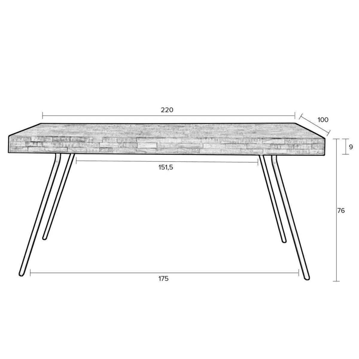 White Label Living Table Suri - Image 20