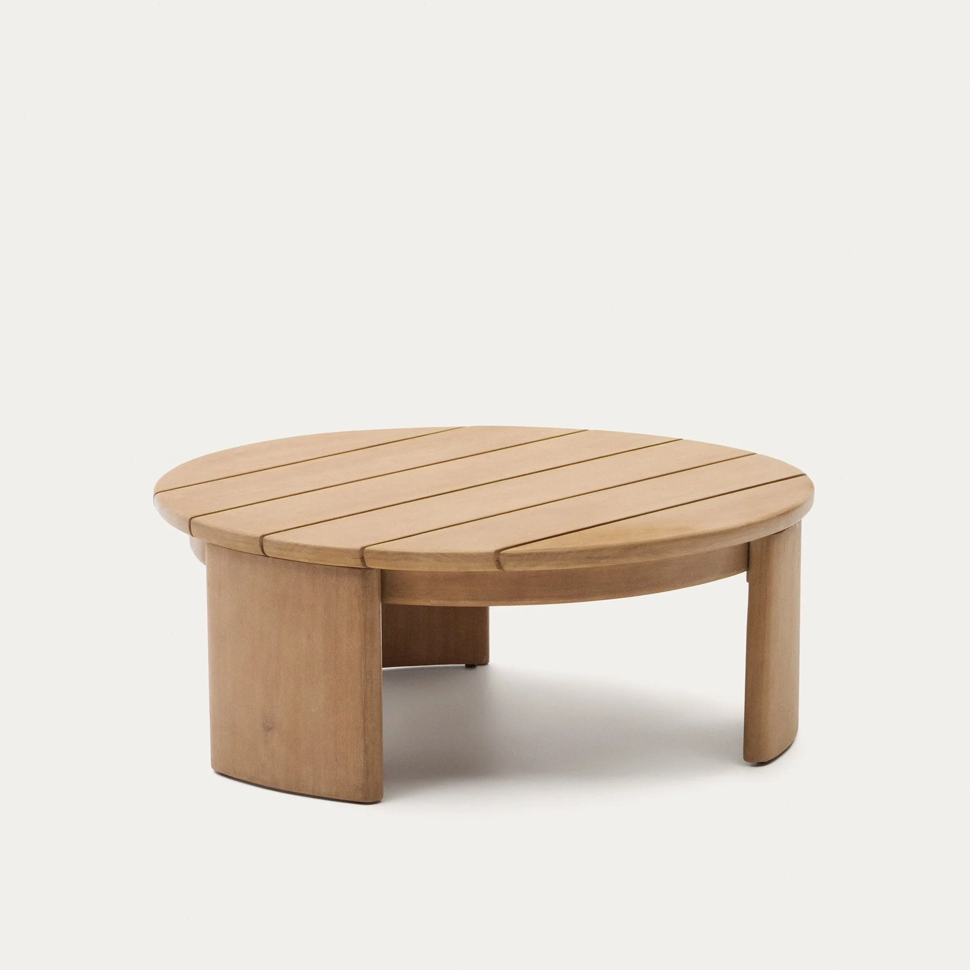 Kave Home Xoriguer Solid Eucalyptus Wood Table - Image 9