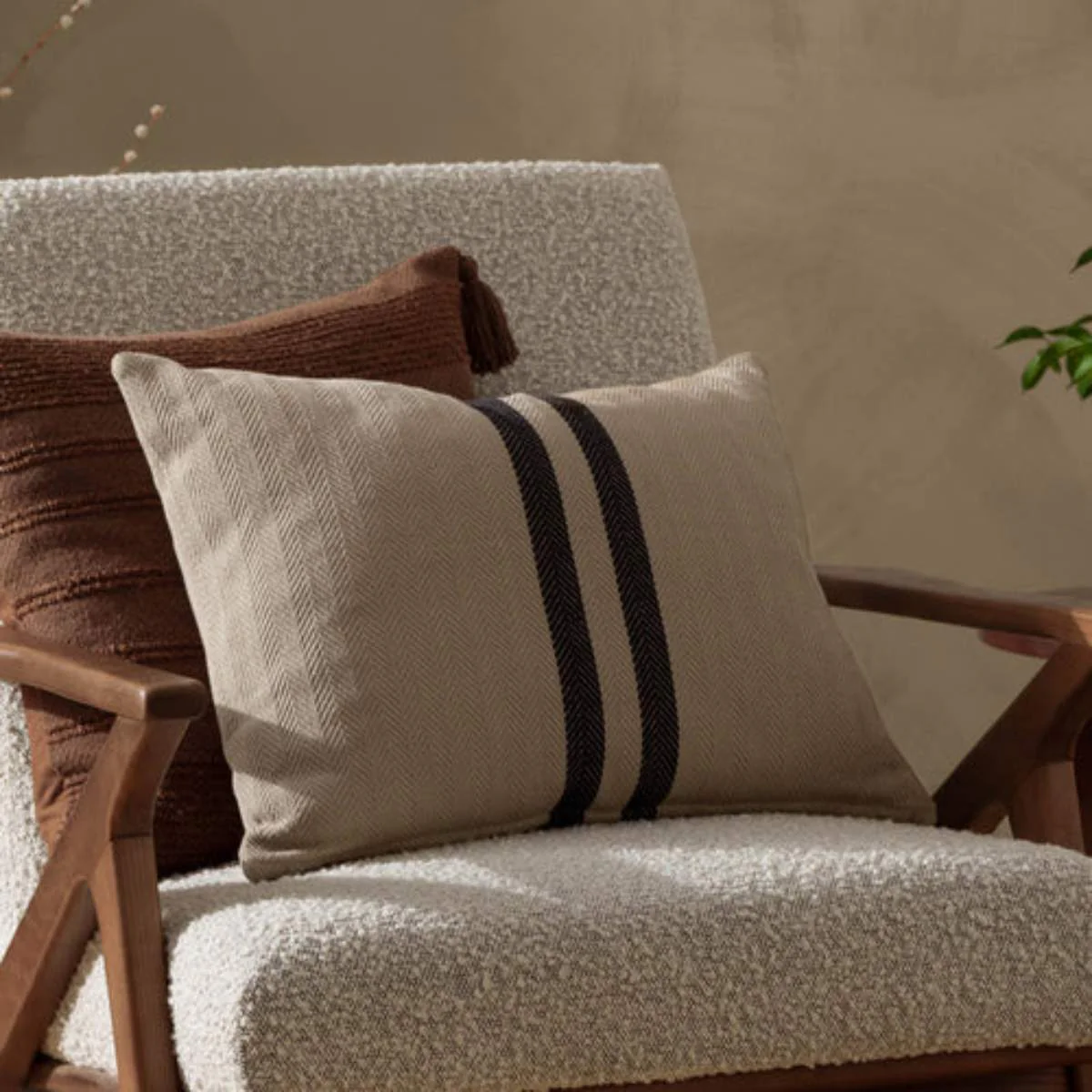 Yard Living Benton Cotton Cushion Natural - Image 6