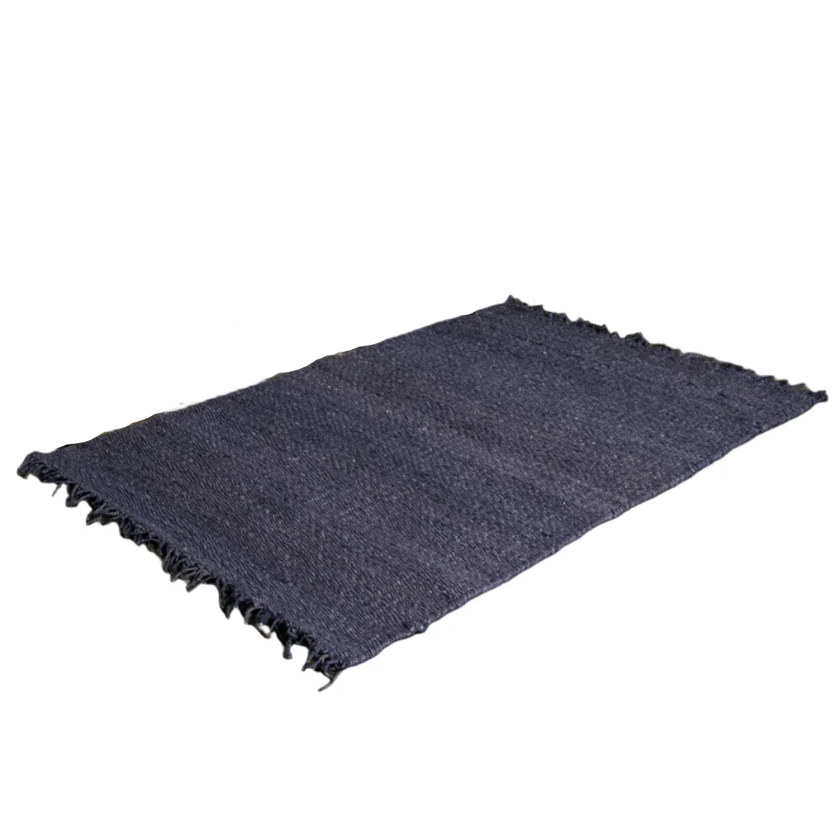Native Home Zig Zag Jute Rug - Navy - Image 4