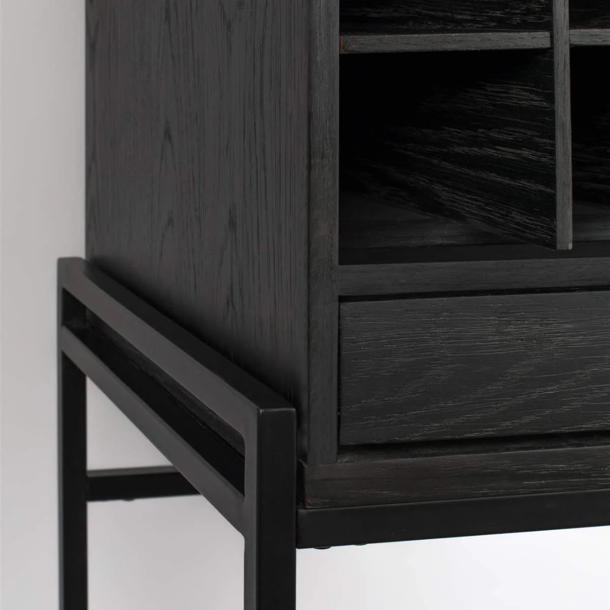 Zuiver Cabinet Travis Black Oak - Image 4
