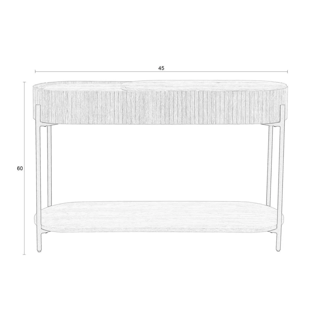 Zuiver Console Table Slides - Image 9