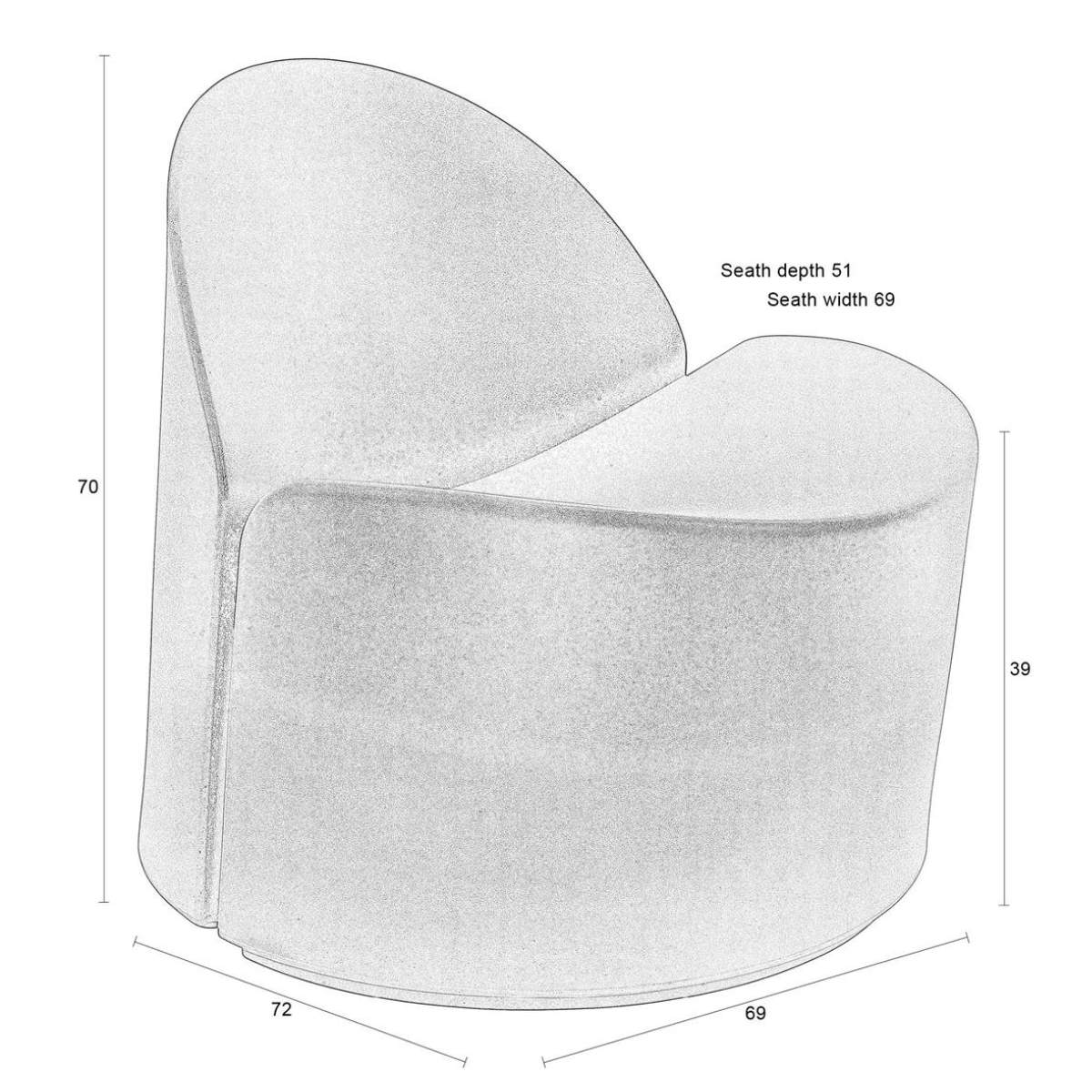 Zuiver Lounge Chair Bloom - Image 33