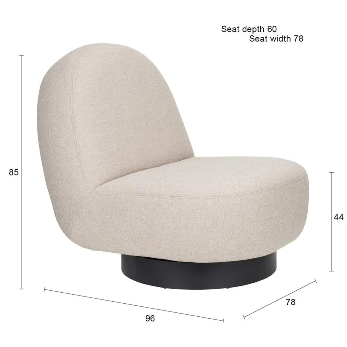 Zuiver Lounge Chair Eden - Image 11